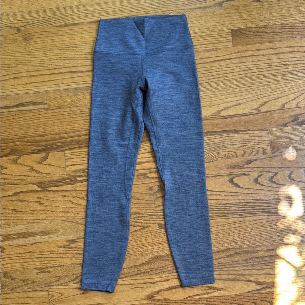 Dark Grey Heathered Lululemon Align Leggings Size 4
